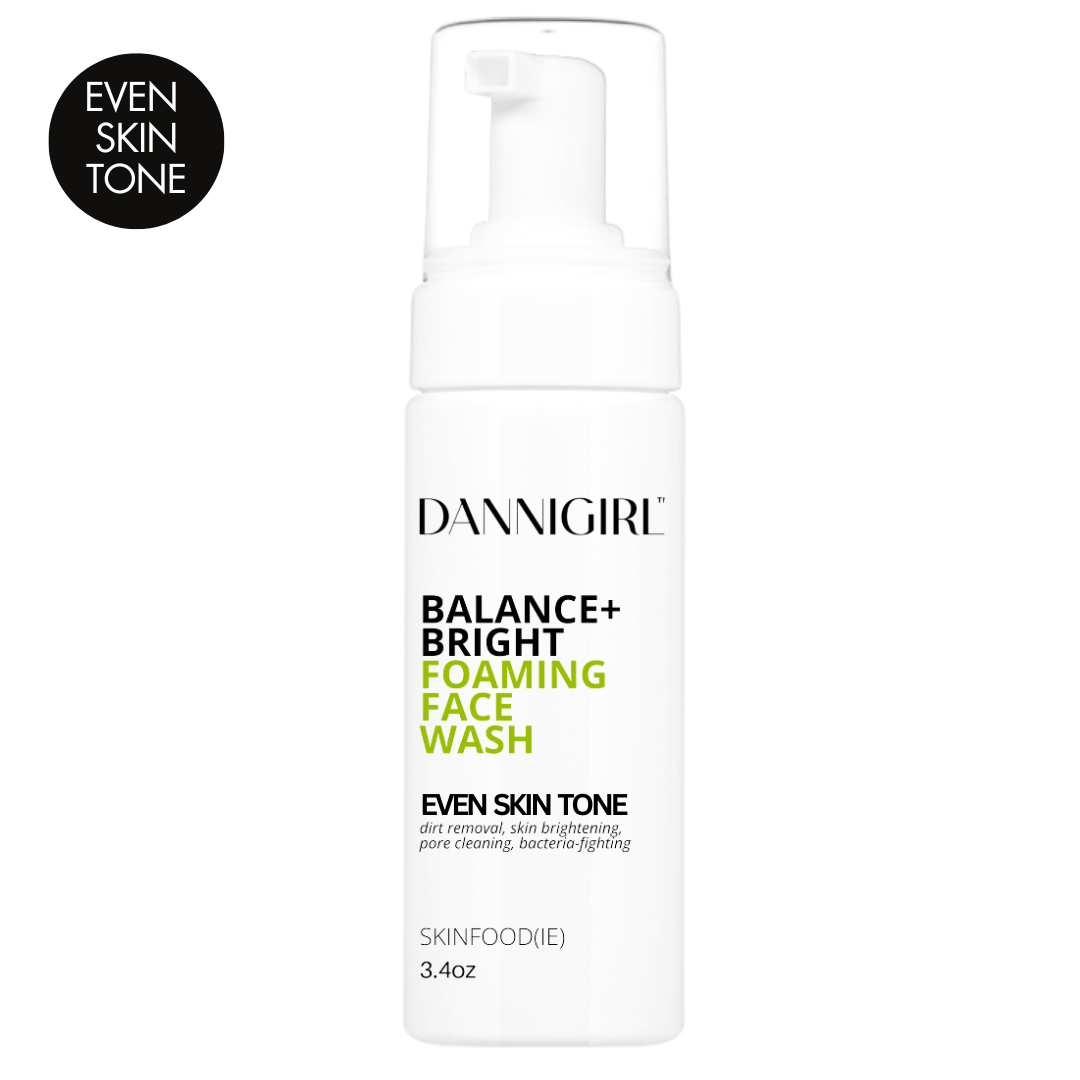 Balance +BRIGHT | skin brightening + even tone, gentle Foaming face wash